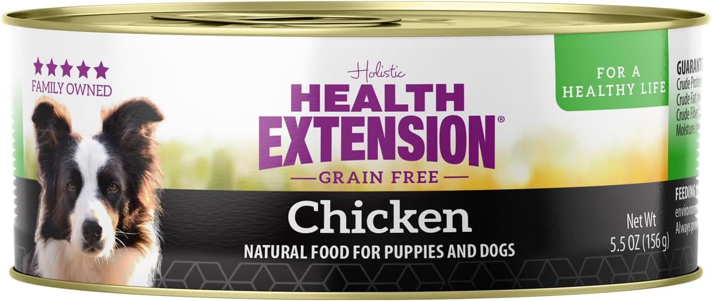 Health Extension 95% Chicken Entree Wet Dog Food Review