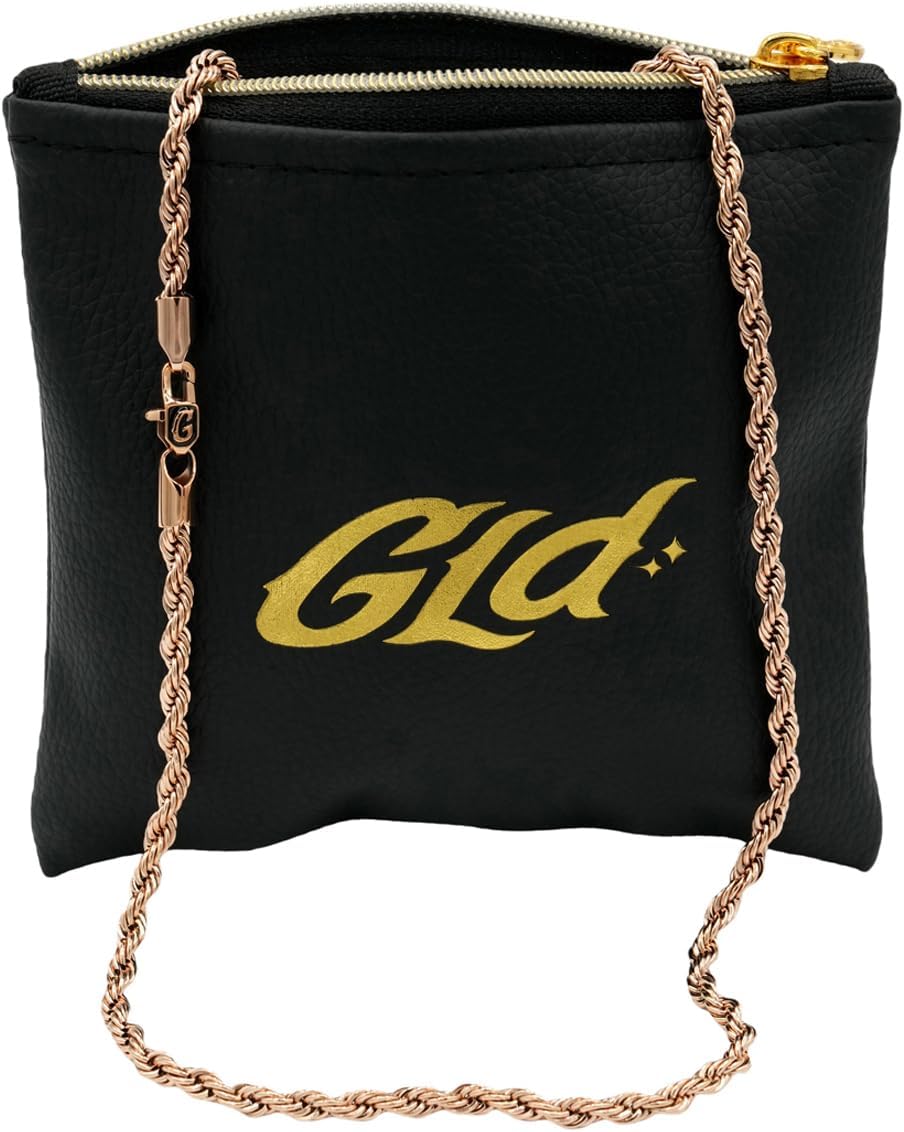GLD Rope Chain - Gold-Plated with Snatch-Proof Clasp for Style