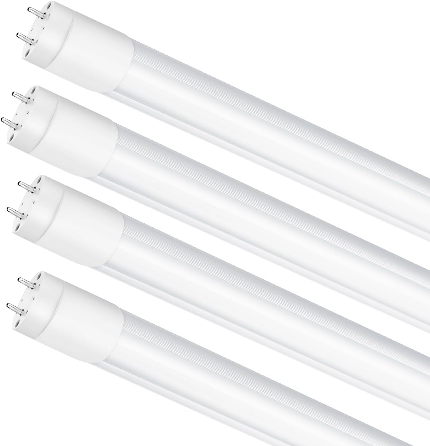 LightingWill LED T8 Light Tube 4FT for Bright Illumination
