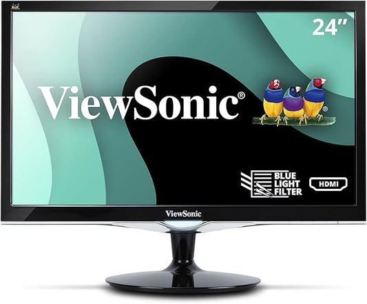 ViewSonic VX2452MH 24 Inch Gaming Monitor with HDMI and DVI