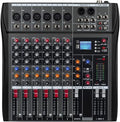 CK-60 Professional Mixer 6-Channel - Compact USB, BT Recording