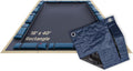 Buffalo Blizzard Deluxe 18 ft x 40 ft Rectangular Winter Pool Cover