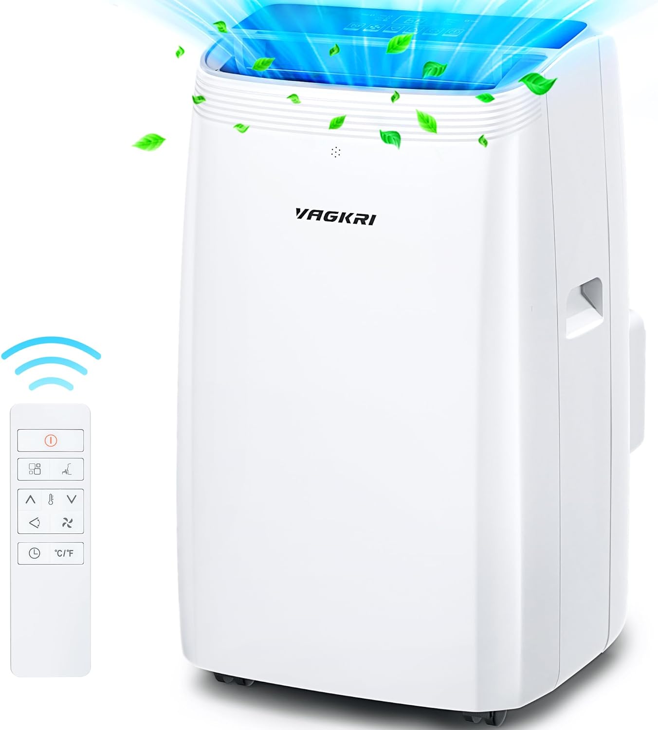 VAGKRI 14000 BTU Portable AC - Cools 700 sq. ft!