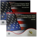 2017 Uncirculated Coin Set U.S. Mint OGP COA - Complete 20-Coin Set