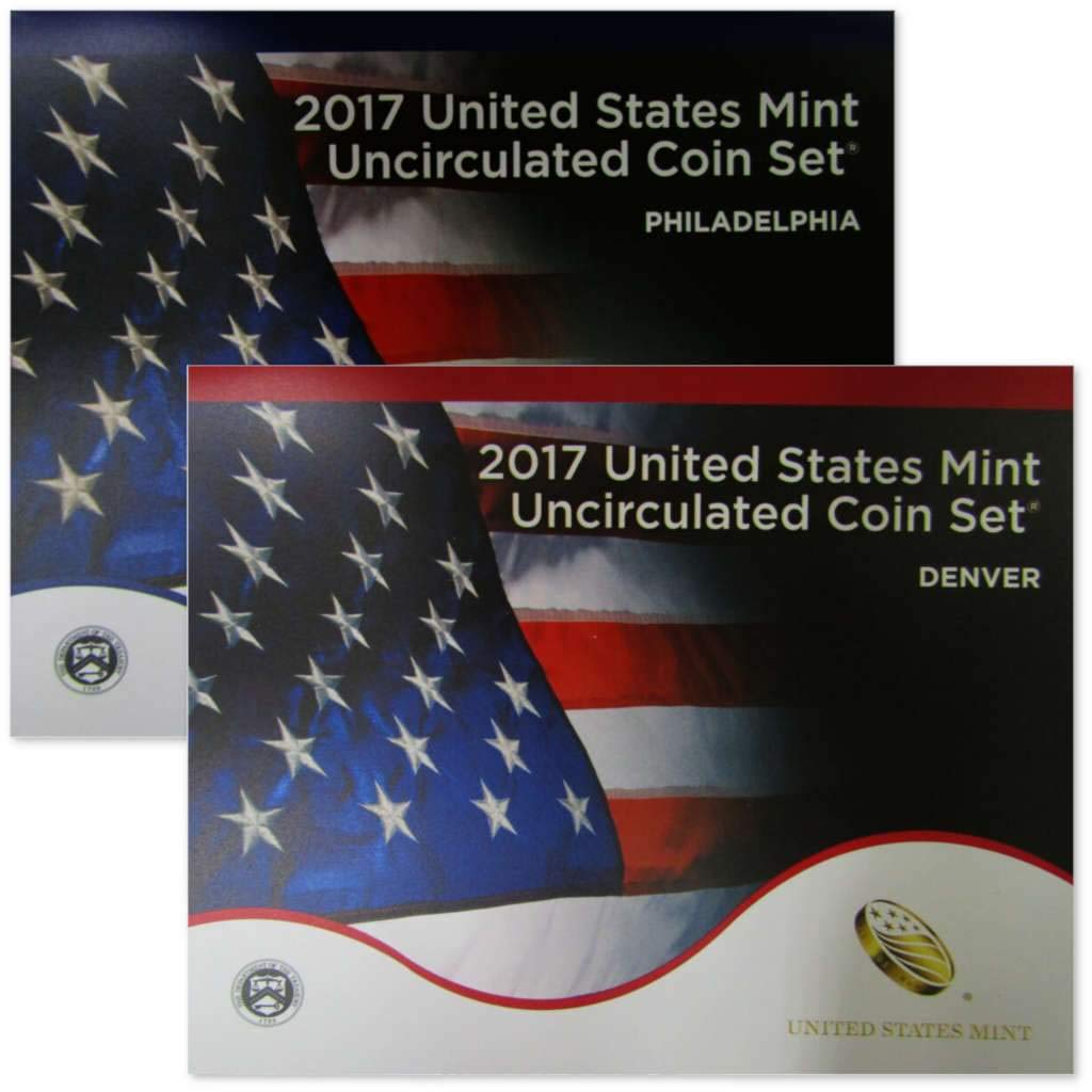 2017 Uncirculated Coin Set with Government Packaging OGP COA