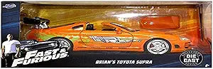 Jada Toys Fast & Furious 1:24 Brian's Toyota Supra Die-cast Car