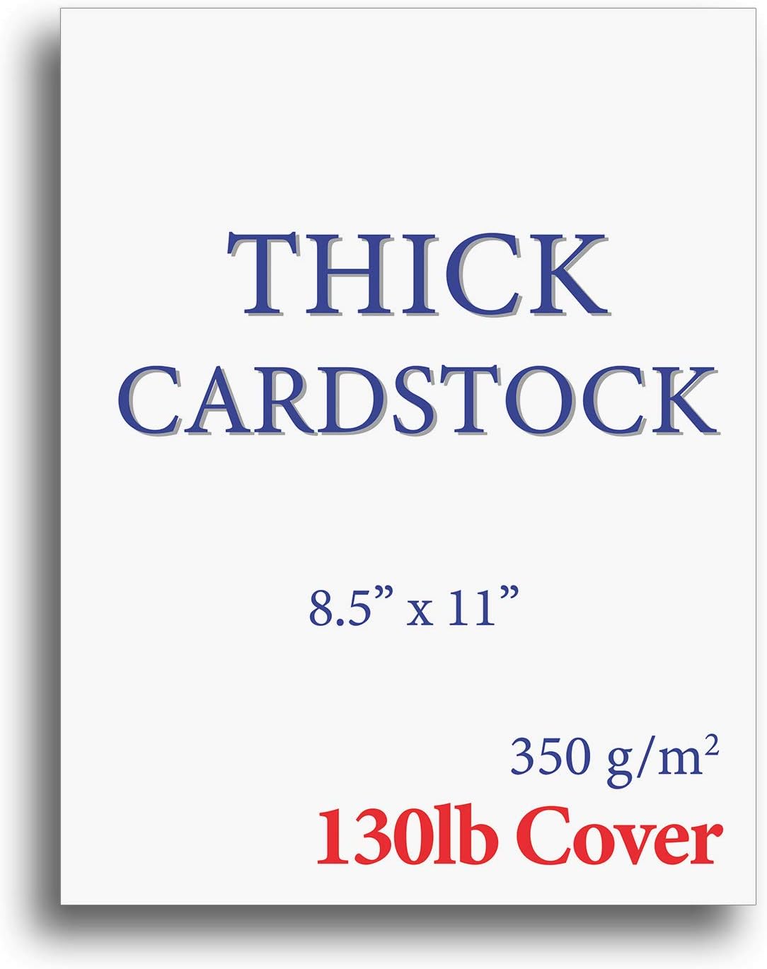 Extra Heavy Duty 130lb Cover Cardstock for Quality Printing