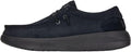 HEYDUDE Wally Comf Suede Slip-On Loafers - Lightweight Comfort