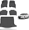KELCSEECS Floor Mats for 2018-2025 Nissan Leaf - All-Weather