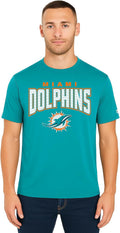 Zubaz Men's Short Sleeve Vibrant Team Colors NFL T-Shirt