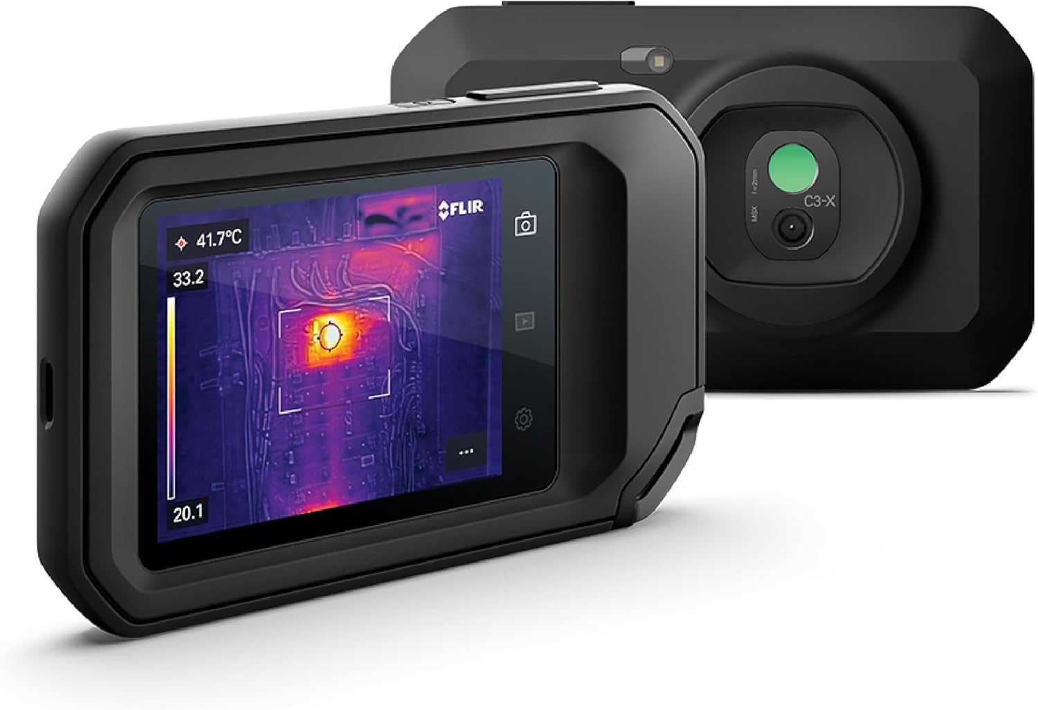 FLIR C3-X Compact Thermal Imaging Camera for Inspections