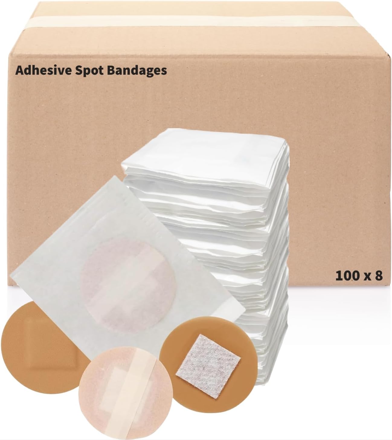 Spot Bandages Sheer Plastic Adhesive Bandage for Small Wounds