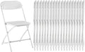 Sweetcrispy Folding Chair 20 Pack - Sturdy 330 lb Capacity