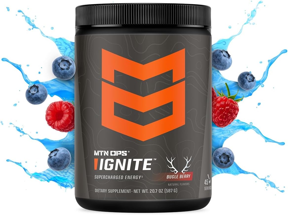 MTN OPS Ignite Energy Drink Powder for Ultimate Energy Boost