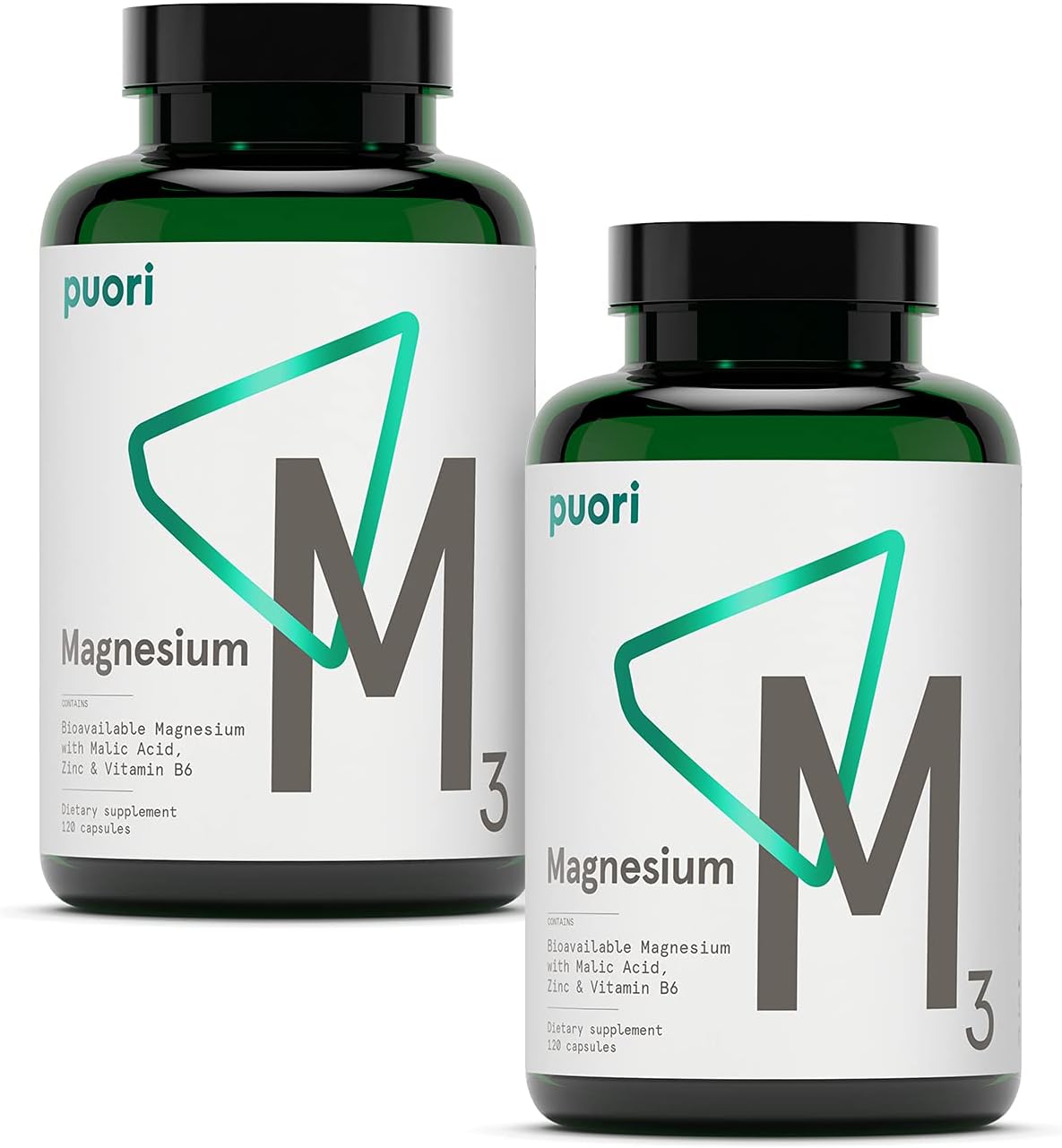 Puori Organic Magnesium Zinc Supplement for Sleep & Recovery