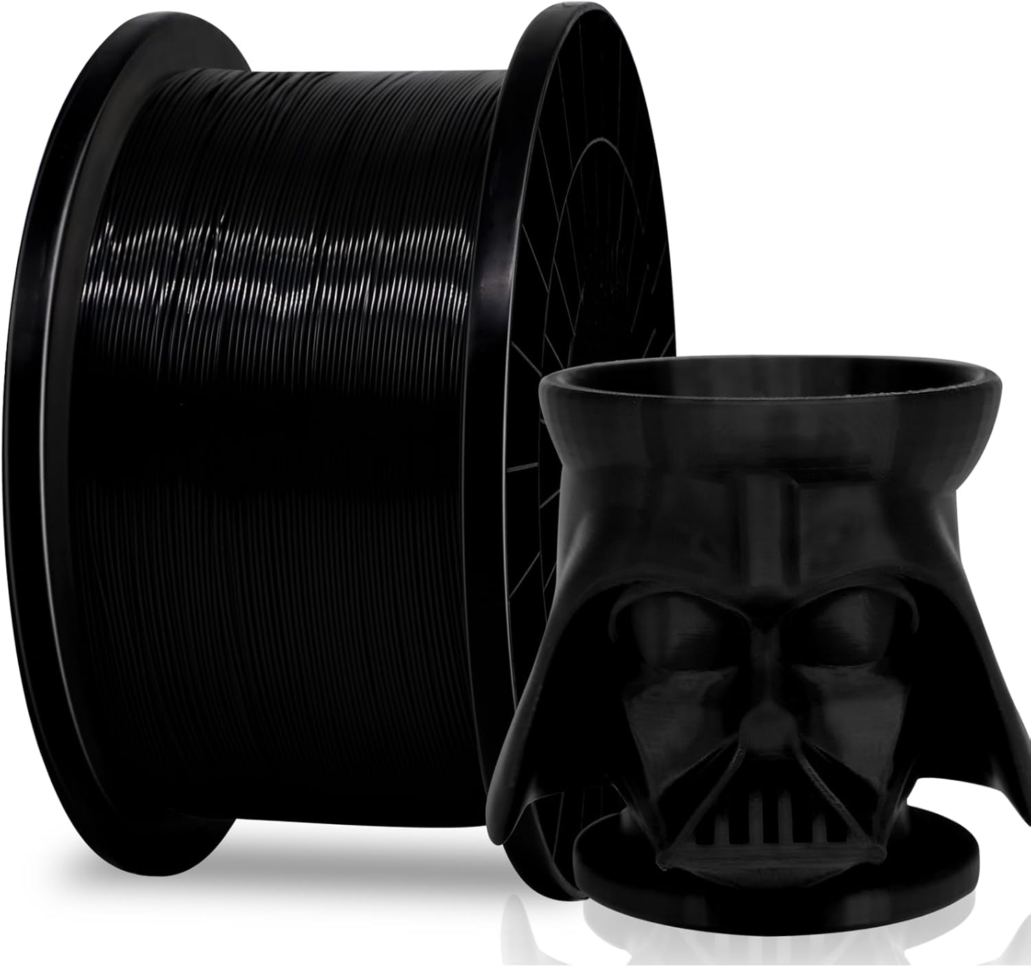 YOUSU 5KG PLA Plus Filament 1.75mm Black for 3D Printing