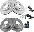 TRQ Front and Rear Brake Pad & Rotor Kit for 1997-2004 F-150