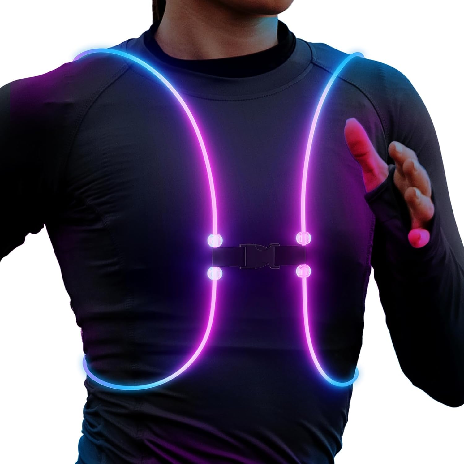 Reflective Running Vest for Safety & Style