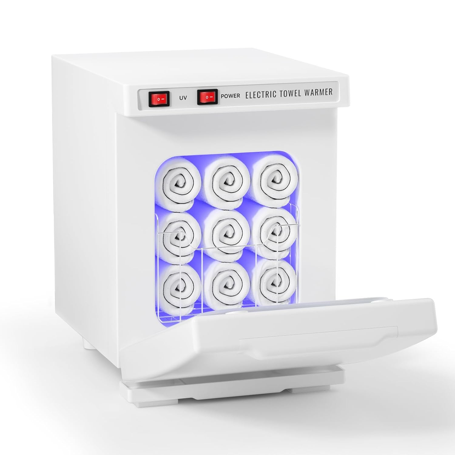 Hot Towel Warmer for Spa - Compact 2-in-1 Mini Heater