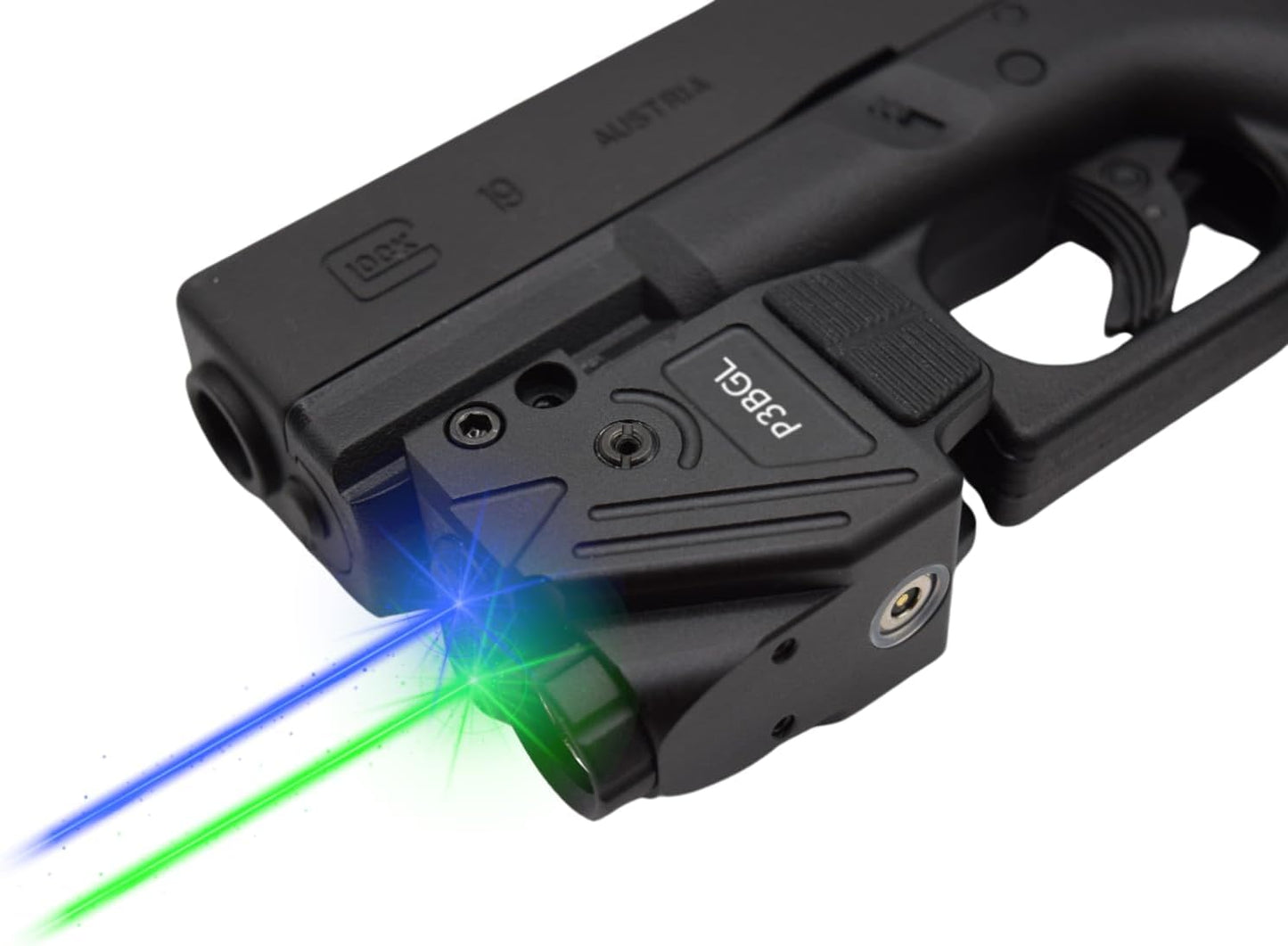 HiLight Tactical P3BGL Blue Laser Flashlight with Strobe Feature