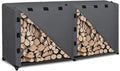 Easy-Going 8 ft Outdoor Log Rack Cover - Waterproof Weatherproof