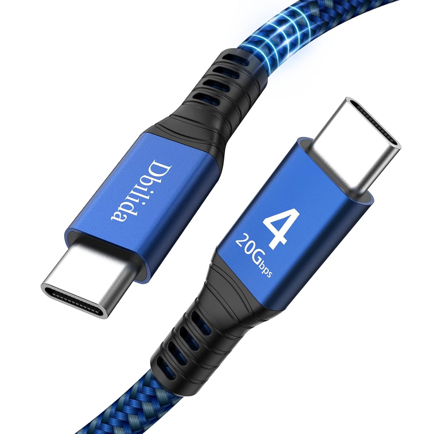 Thunderbolt 4 Cable 15FT with 240W Power Delivery and 20Gbps Speed