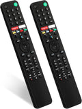 RMF-TX500U Smart TV Remote 2 Pack for Sony Bravia TVs - Fast Pairing