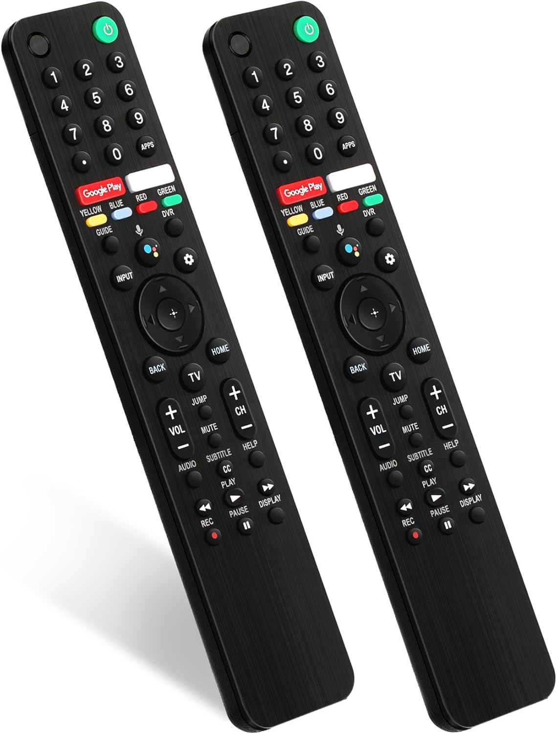 RMF-TX500U Smart TV Remote for Sony Bravia TVs - 2 Pack