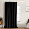 Velvet Curtains 84 in 1 Panel - Luxury Blackout Thermal Drapes
