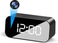 Mini Camera Clock WiFi Camera 4K FHD Covert Nanny Cam - Discreet Home