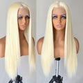 Blonde Lace Front 13x4x1 HD Lace Long Straight Glueless Wig - Easy