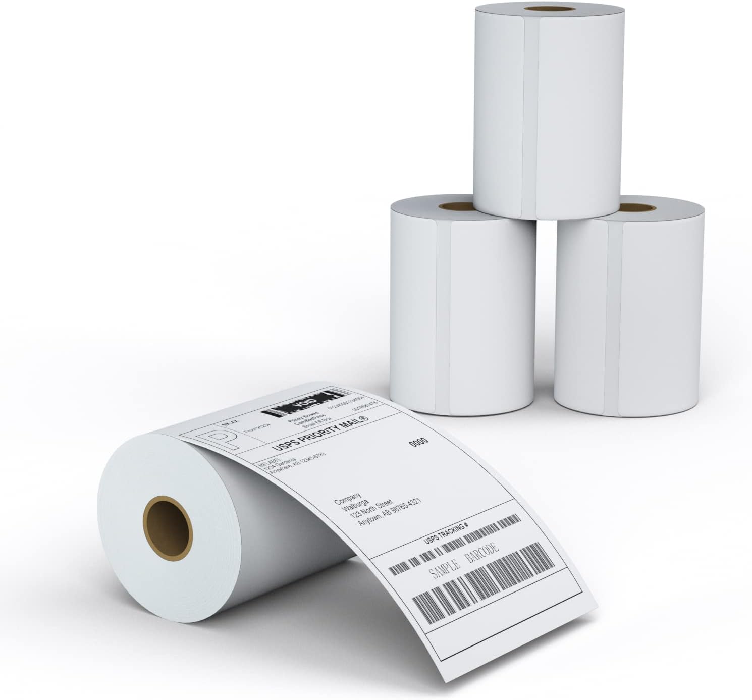 MFLABEL 4inx6in Direct Thermal Shipping Labels for High Volume Use