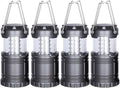Lantern Camping Essentials Lights LED Flashlight 4 Pack - Reliable