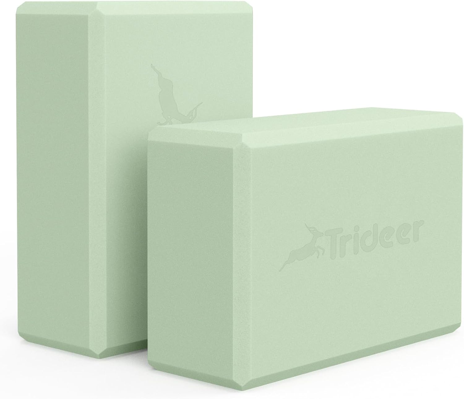 Trideer Yoga Block: Supportive, Non-Slip Foam
