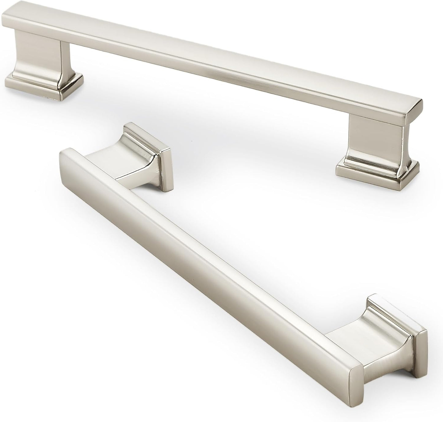 10 Pack 6 Inch Brushed Satin Nickel Kitchen Cabinet Handles