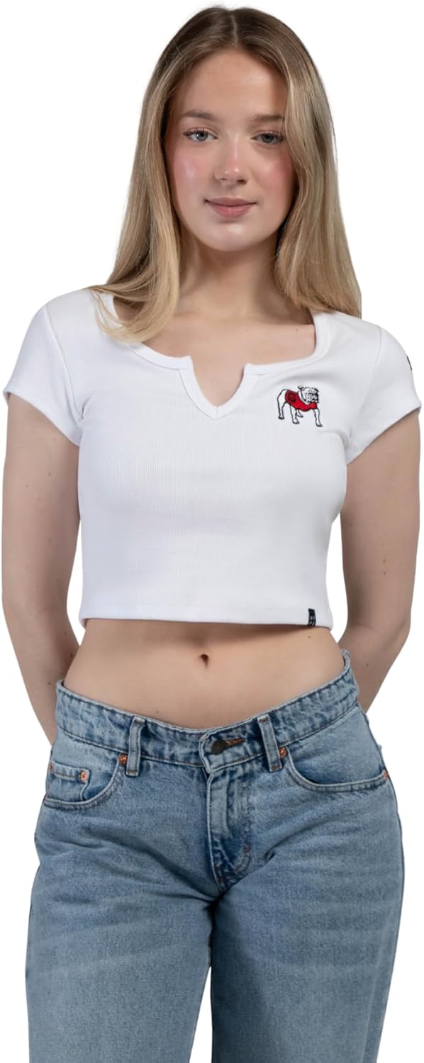 Cali Cropped Tee for Women - Game Day Ready & Stylish Fit