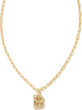 Crystal Letter Short Pendant Necklace for Women - Personalized CZ