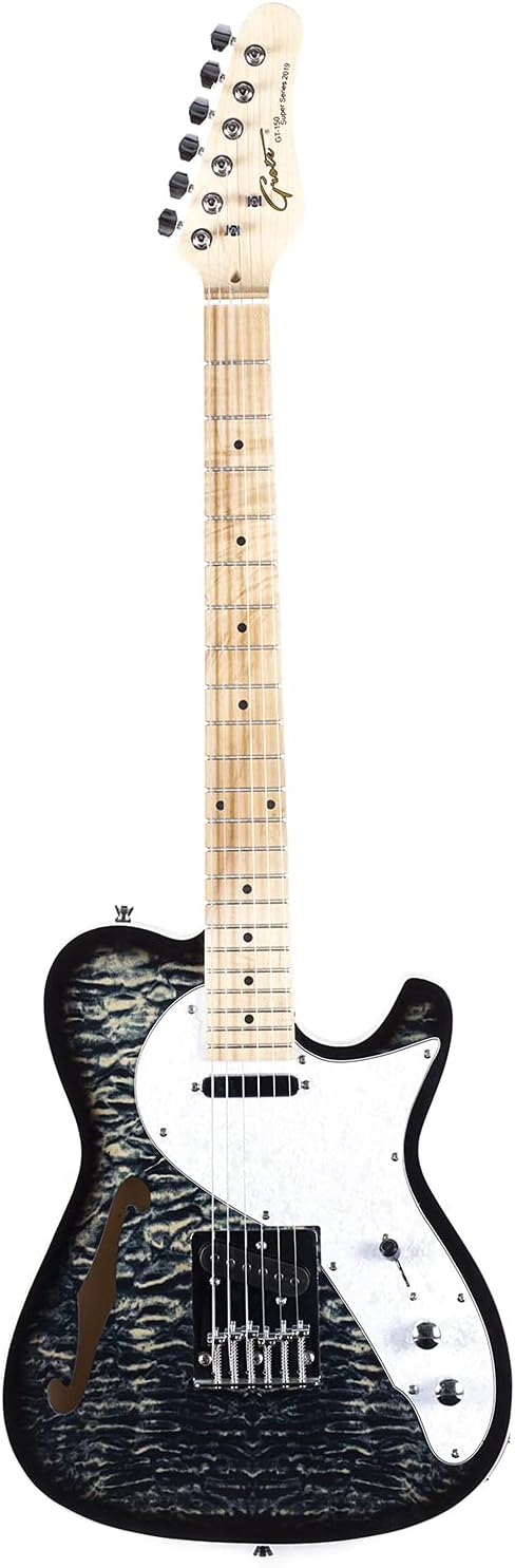 Grote Semi-Hollow Electric Guitar with F-Hole