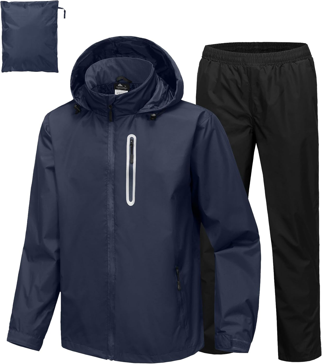 SWISSWELL Men's Waterproof Golf Rain Suit for Outdoor Activities