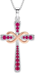 YL 925 Sterling Silver Cross Necklace for Women - Timeless Gift