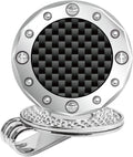 Carbon Fiber Golf Ball Marker Bracelet - Stylish Golf Counter
