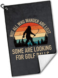 Lost? Not with this Golf Towel! Funny Gift for Golf Fans