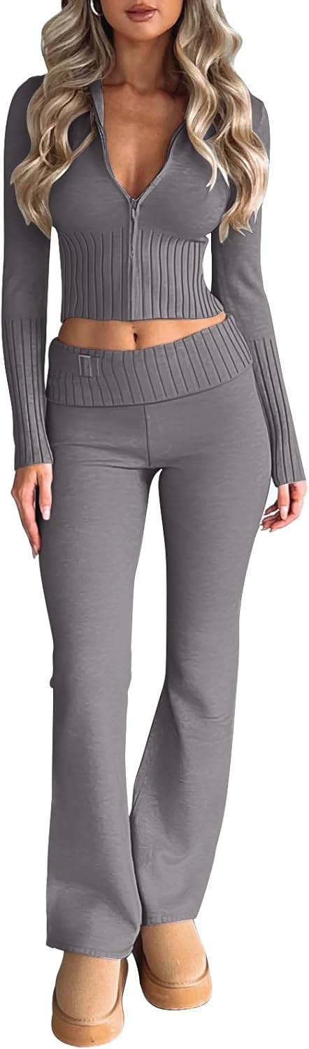 LILLUSORY Women's 2 Piece Knit Sets for Cozy Seasonal Style