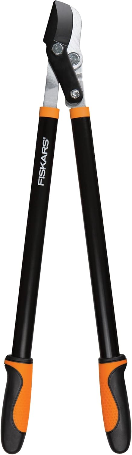 Fiskars 28-Inch Power-Lever Bypass Lopper for Easy Trimming
