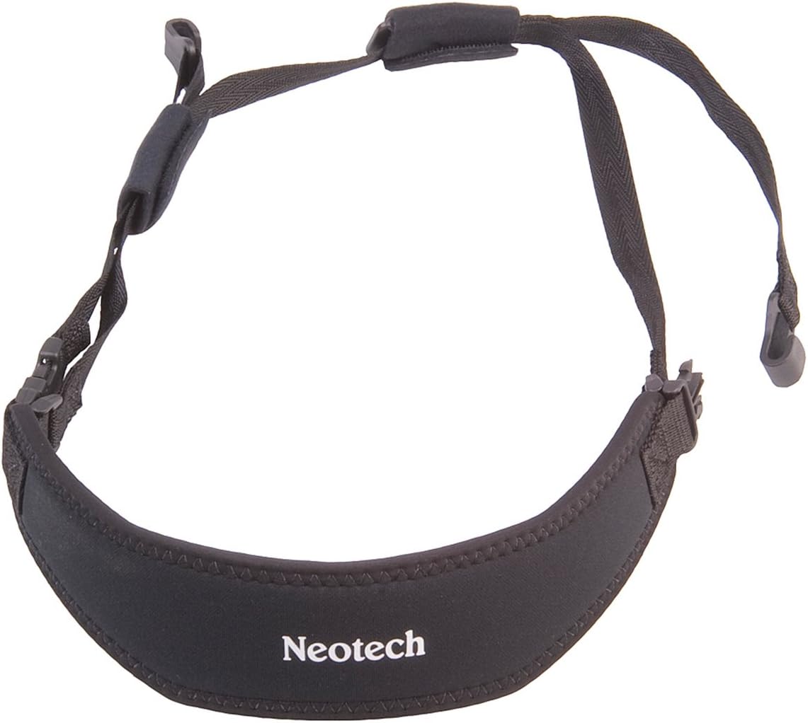 Neotech Black Acoustic Guitar Strap - Ultimate Comfort!