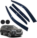 Rain Guards for Hyundai Palisade SE SEL XRT 2020-2024 - Durable Visors