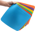 12inch Flat Square Spot Marker Multi-Color Exercise Kids Floor Playmat