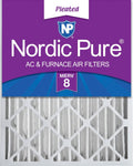 Nordic Pure 20x20x4 Pleated MERV 8 Air Filter 1 Pack - Reliable Home