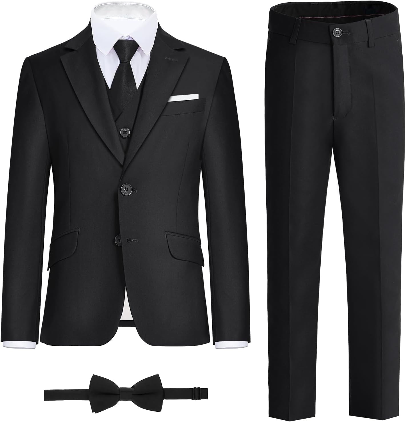 Marvelous World Boys' Formal Slim Fit Suit Set for All Occasions