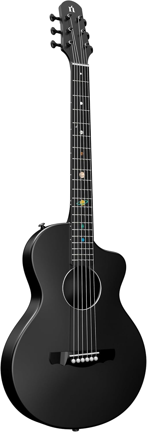 Natasha Carbon Fiber Acoustic Guitar: Lightweight 38-inch Guitarra